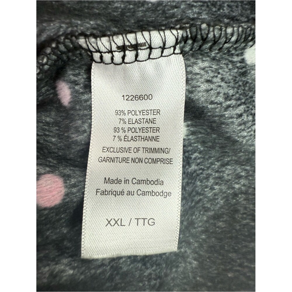 kate spade pants fleece Black Leggings with Pink and White Polka Dots - Picture 7 of 9